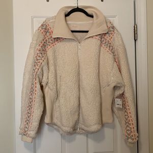 Free People Movement Snowy Peaks Fleece Jacket NWT